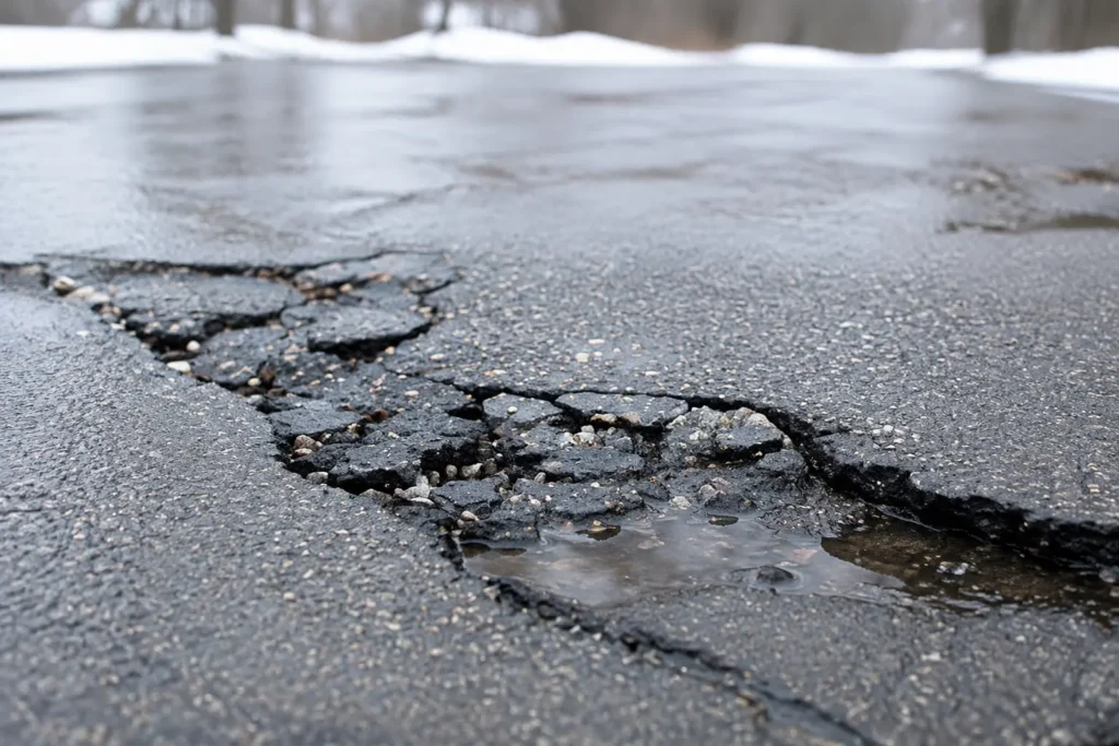 Why Freeze-Thaw Cycles Destroy WA Driveways